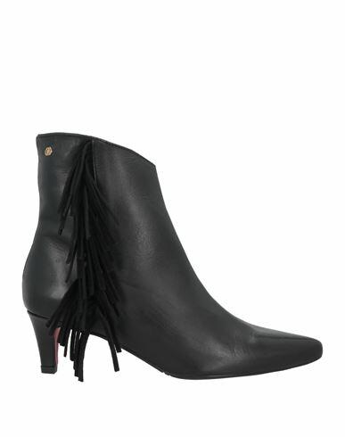 Cuplé Woman Ankle boots Black Soft Leather Cover