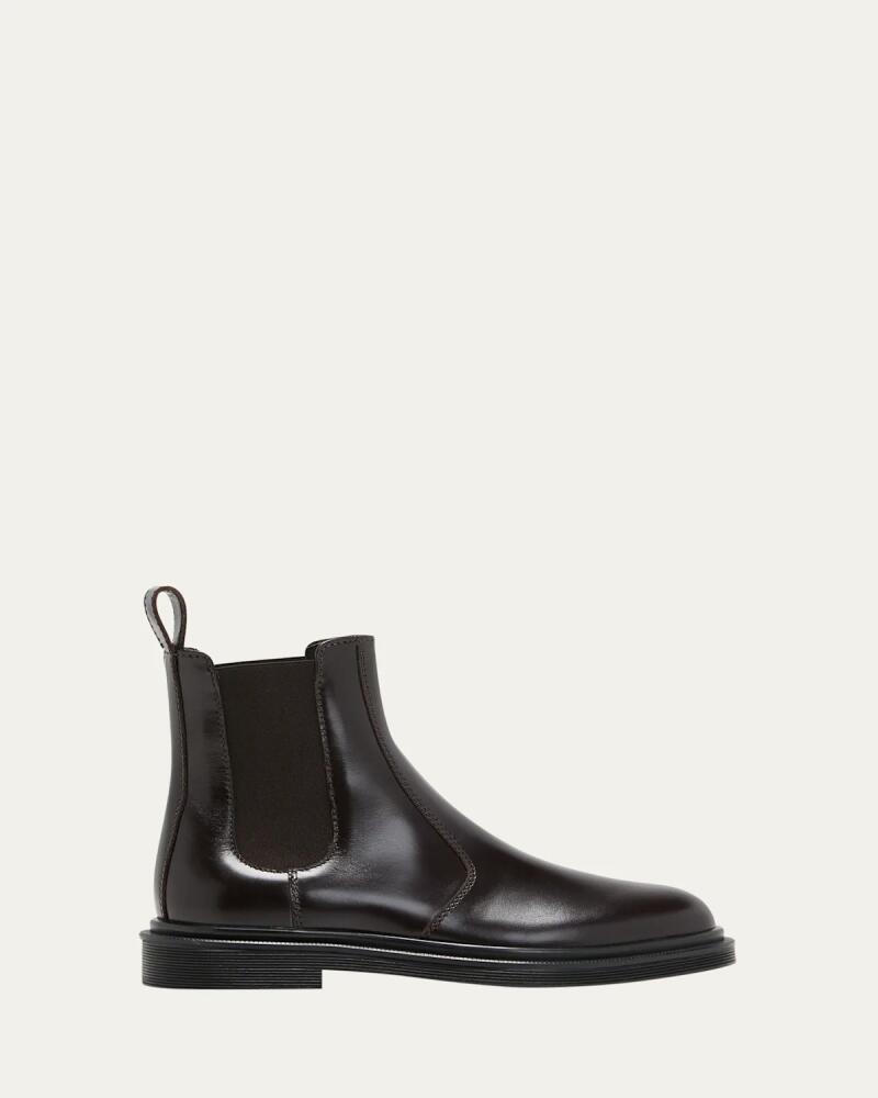 THE ROW Ranger Patent Leather Chelsea Boots Cover