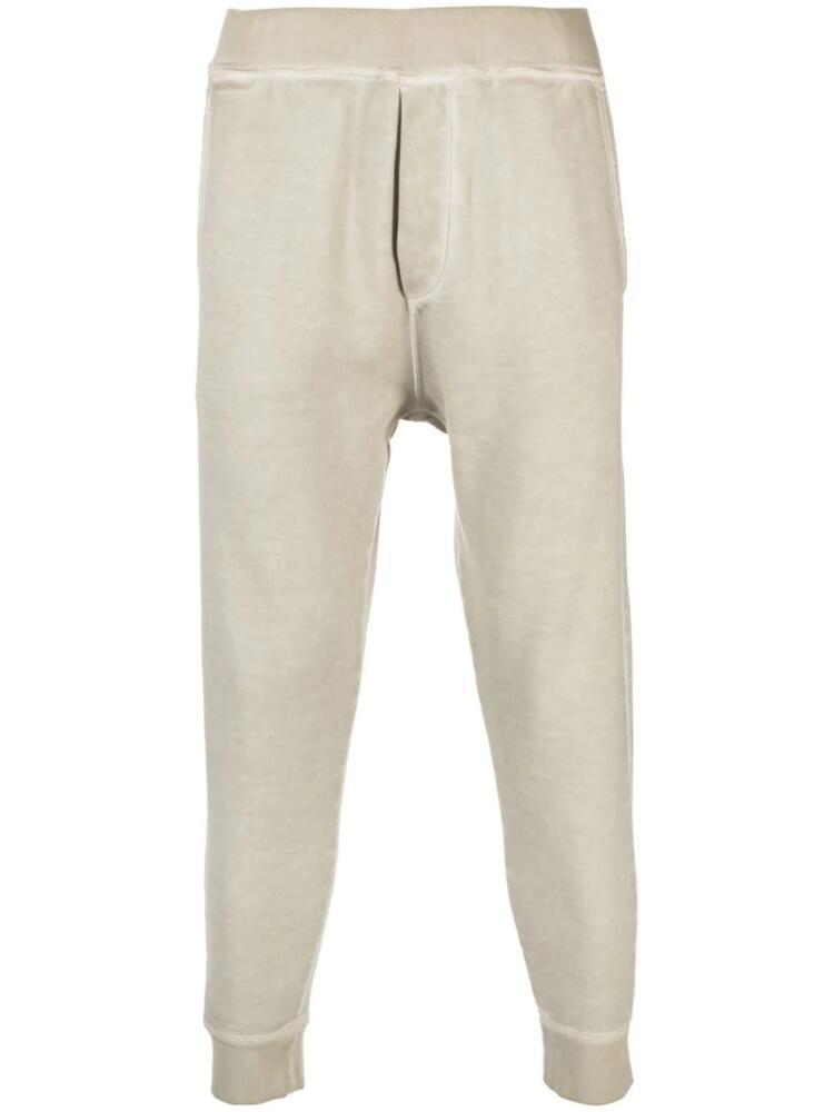 DSQUARED2 Dan cotton track pants - Neutrals Cover