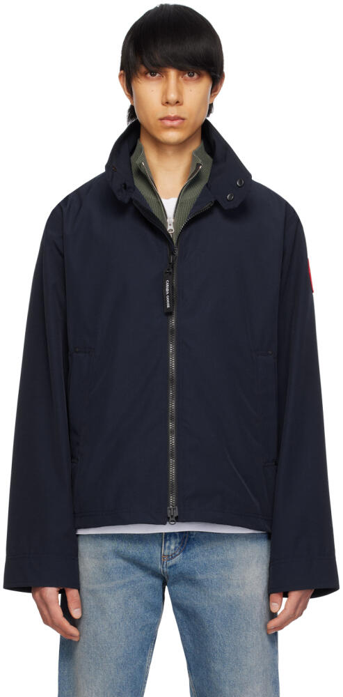 Canada Goose Navy Rosedale Jacket Cover