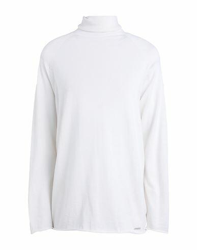 Kiton Woman Turtleneck Ivory Cashmere, Silk Cover