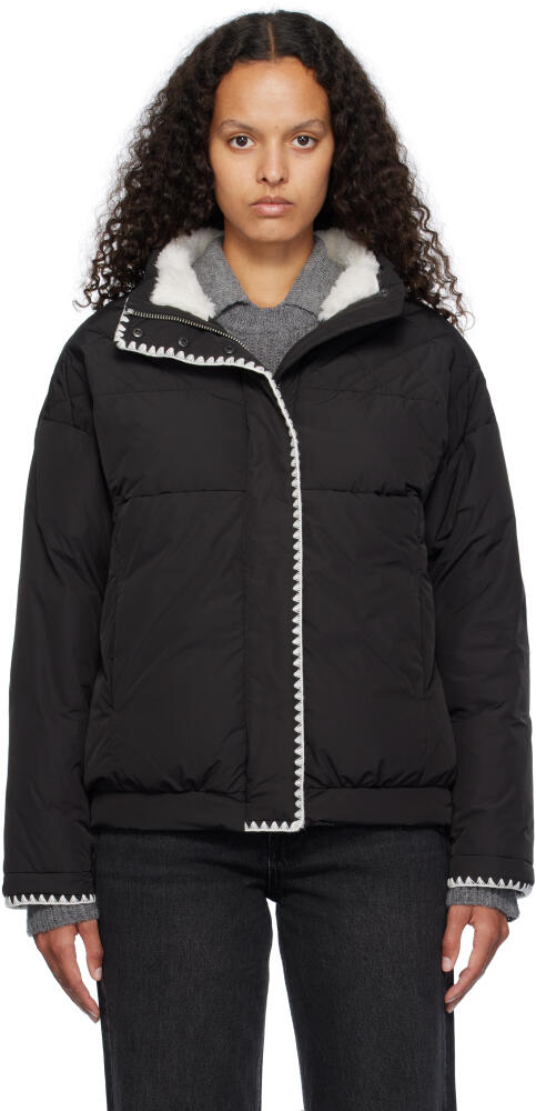 rag & bone Black Ingrid Puffer Down Jacket Cover