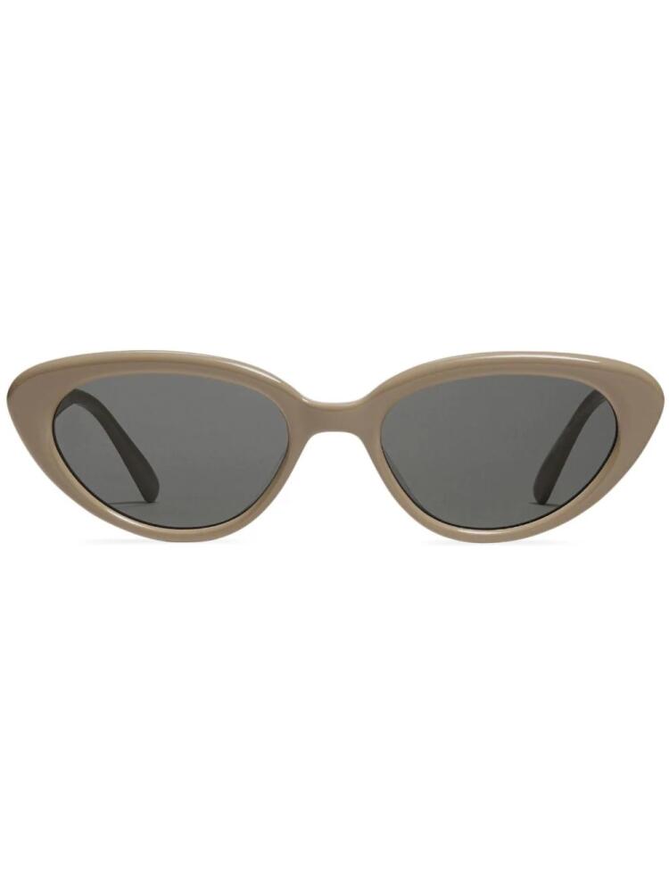 Gentle Monster oval-frame sunglasses - Brown Cover