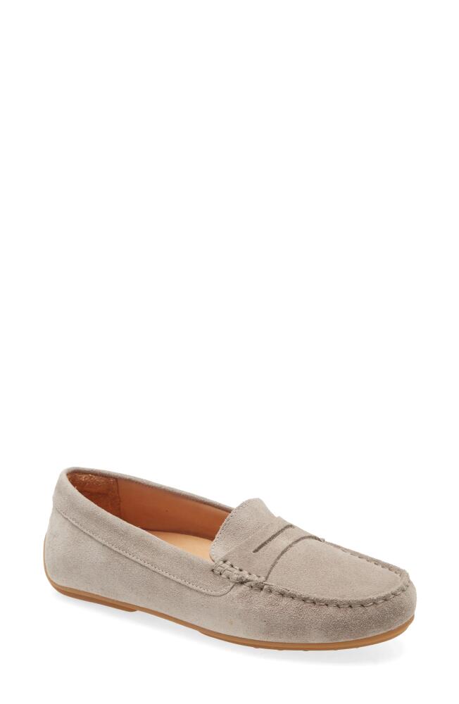 Samuel Hubbard Free Spirit Penny Loafer in Grey Suede Cover