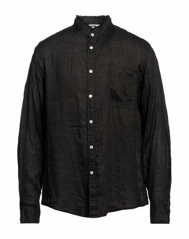 Grifoni Man Shirt Black Linen Cover