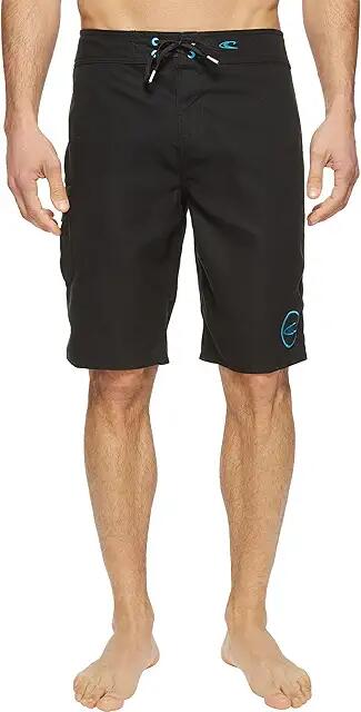 O'Neill Santa Cruz Solid 2.0 Boardshorts (Black) Men's Swimwear Cover