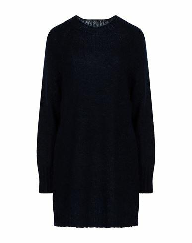 Kaos Woman Sweater Midnight blue Acrylic, Polyamide, Mohair wool Cover