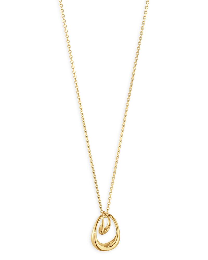 Georg Jensen 18K Yellow Gold Offspring Looped Pendant Necklace, 17.72 Cover