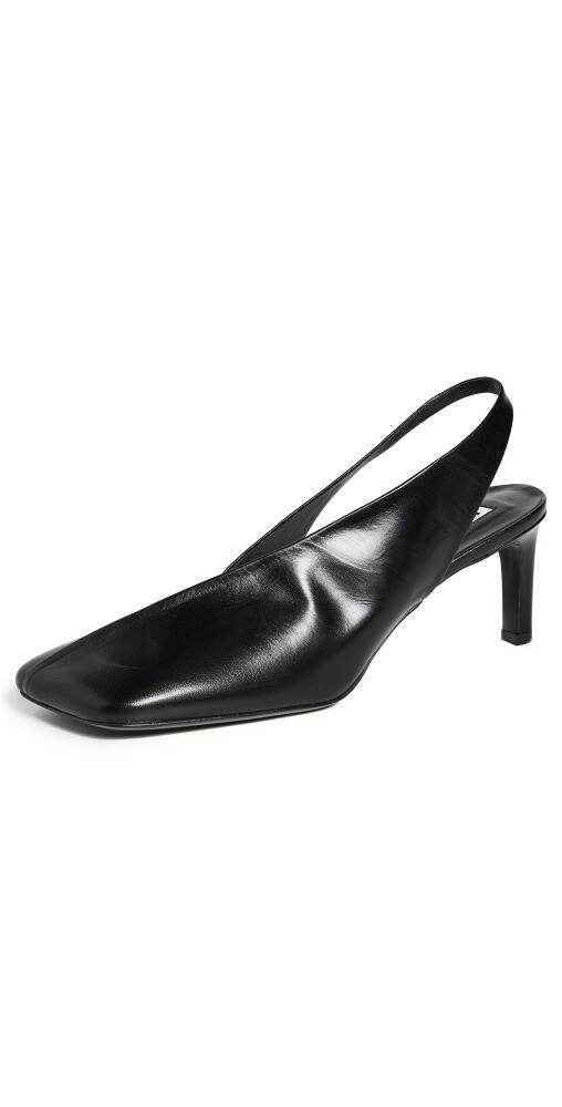 Jil Sander Slingback Pumps Black Cover