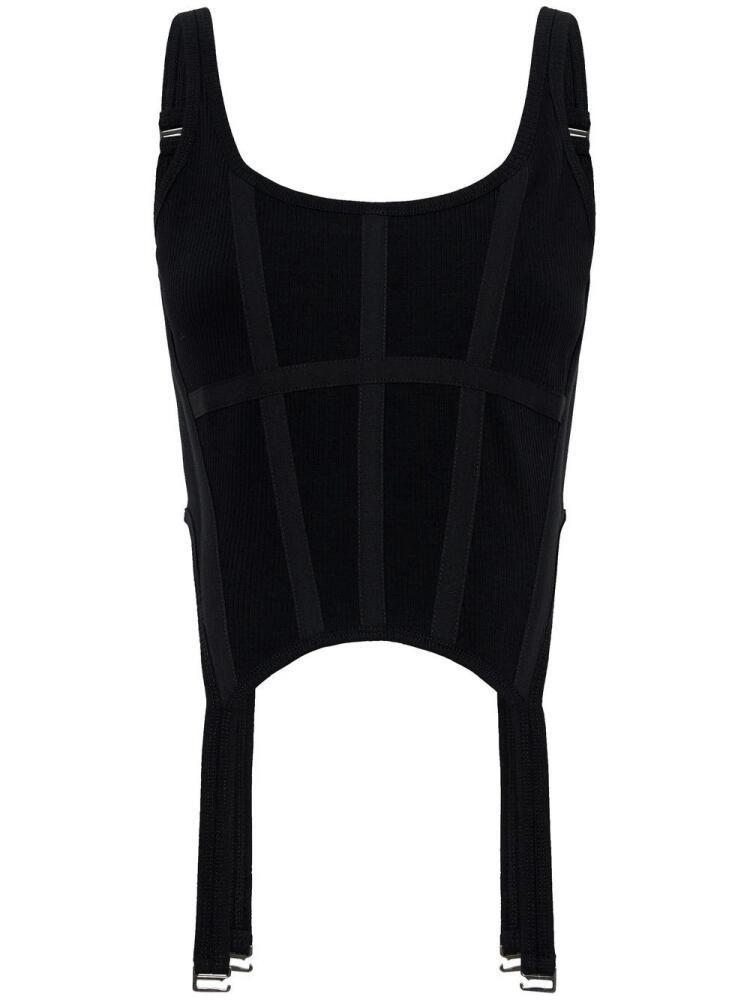 Dion Lee combat corset tank - Black Cover