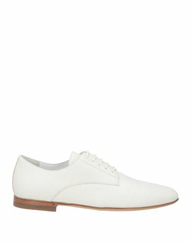 Loriblu Man Lace-up shoes White Calfskin Cover