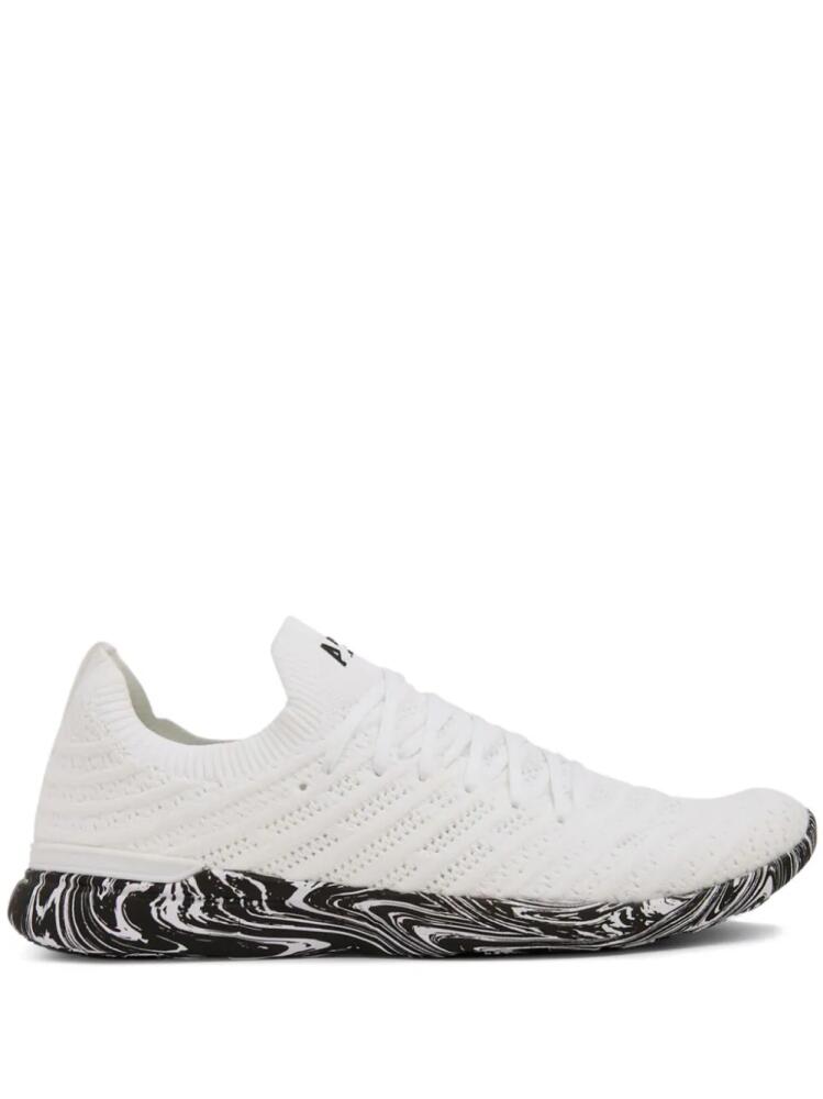 APL: ATHLETIC PROPULSION LABS Techloom Wave logo-print sneakers - White Cover