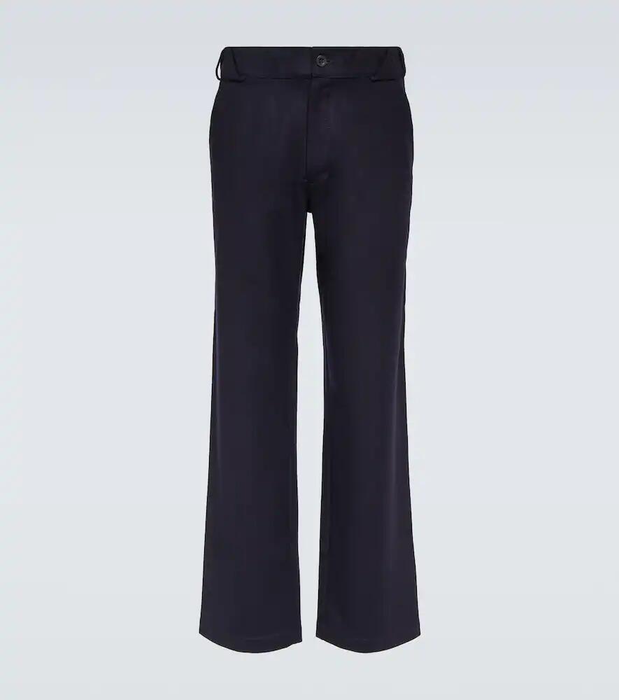 GR10K Straight leg wool-blend pants Cover