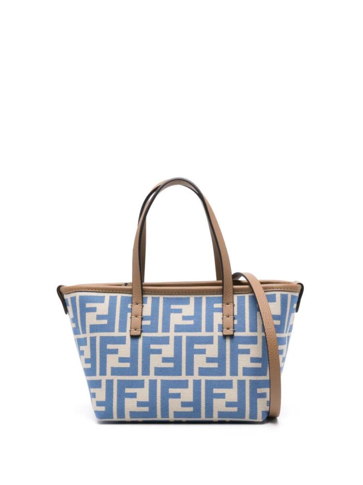 FENDI mini Roll tote bag - Blue Cover