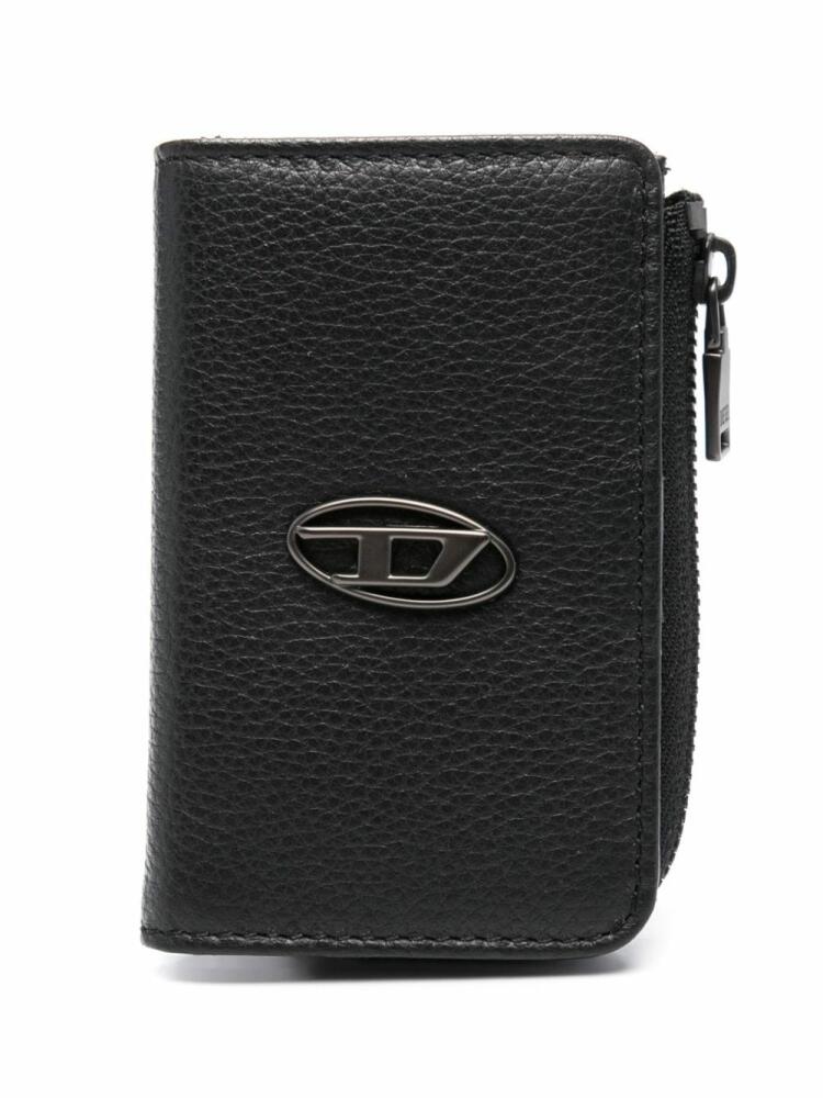 Diesel L-Zip Key leather wallet - Black Cover