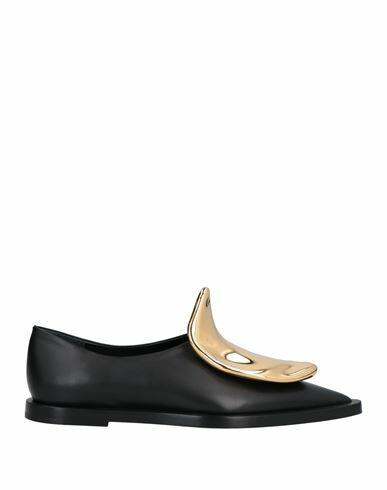 Jil Sander Woman Loafers Black Calfskin Cover