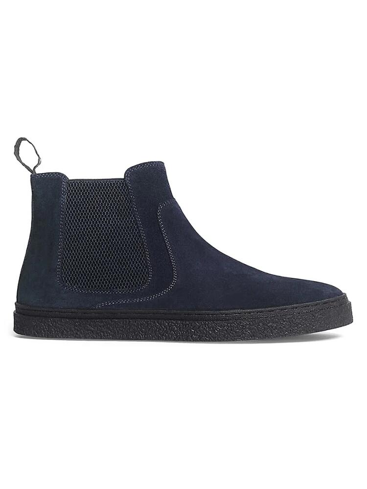 Anthony Veer Men's The Hills Suede Chelsea Boots - Ocean Blue Cover