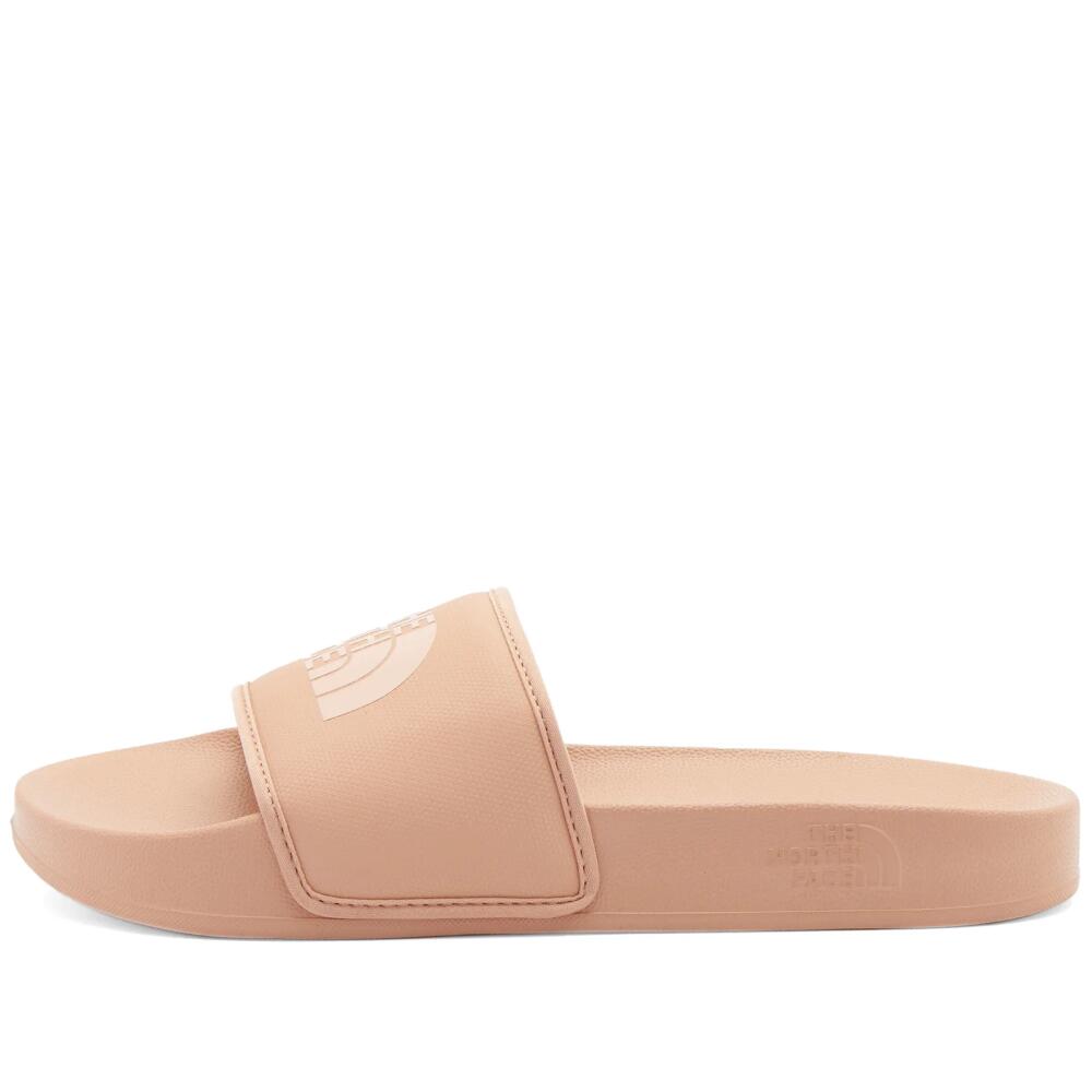 The North Face Women's Base Camp Slide in Cream/Pink Cover