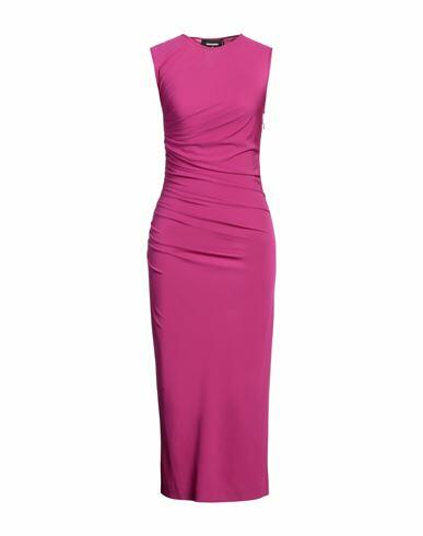 Dsquared2 Woman Maxi dress Mauve Viscose Cover