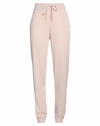 Le Tricot Perugia Woman Pants Pink Viscose, Cotton Cover