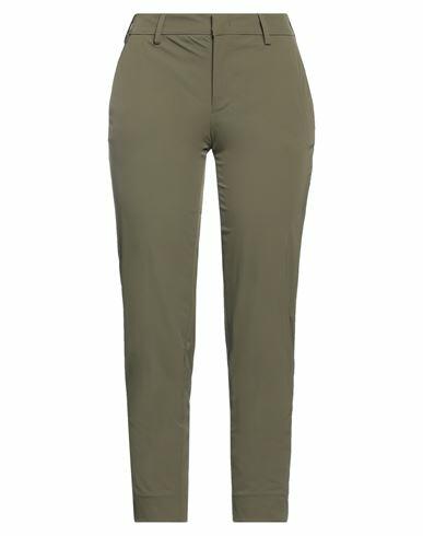 Pt Torino Woman Pants Military green Polyamide, Elastane Cover