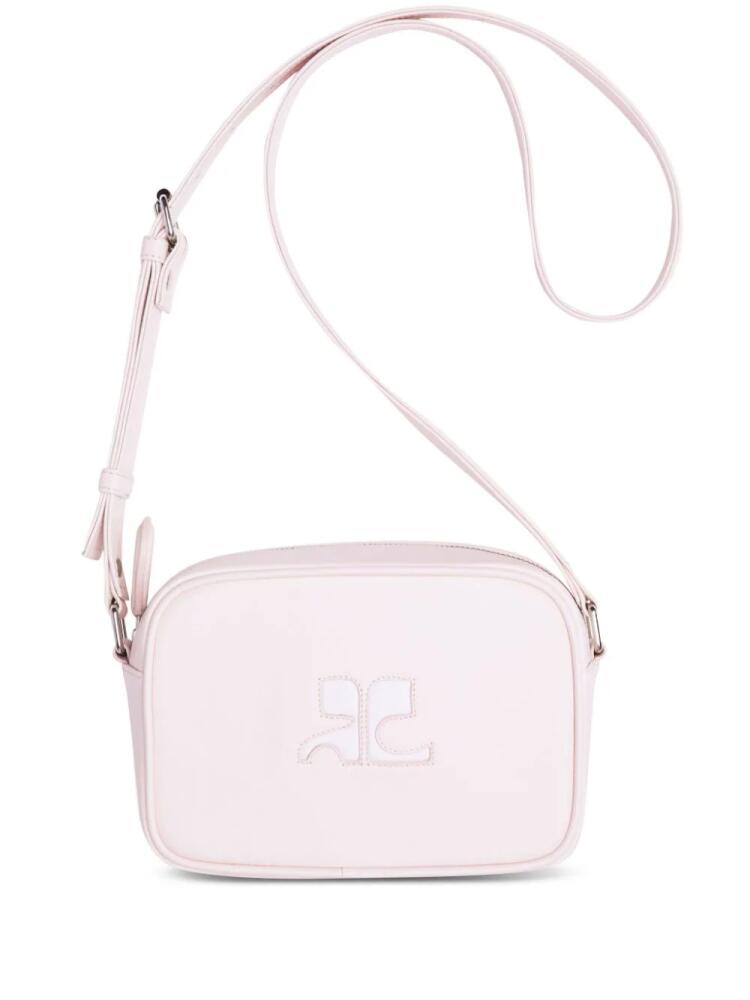 Courrèges Reedition Camera leather bag - Pink Cover