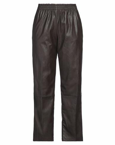 19.70 Nineteen Seventy Woman Pants Cocoa Polyester, Polyurethane Cover