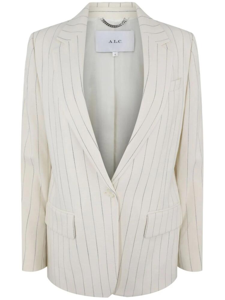 A.L.C. Mavis III Pinstripe jacket - Neutrals Cover