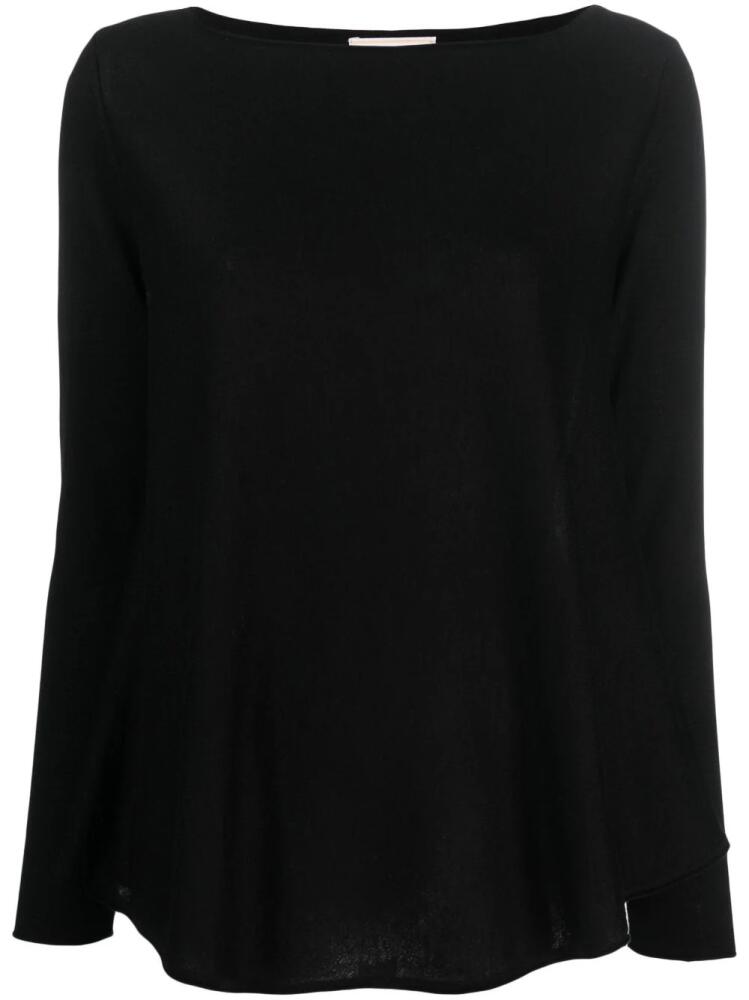 Wild Cashmere fine knit jumper - Black Cover