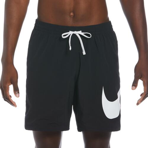 Nike Mens Nike GFX 7" Volley Shorts - Mens Black/White XXL Cover