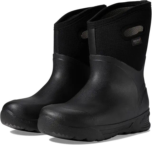 Bogs Bozeman Mid Boot (Black 1) Men's Waterproof Boots Cover