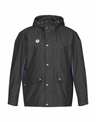 Belstaff Man Jacket Black Nylon Cover