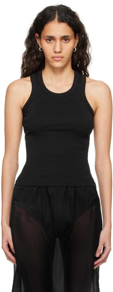 FLORE FLORE Black Hannah Tank Top Cover