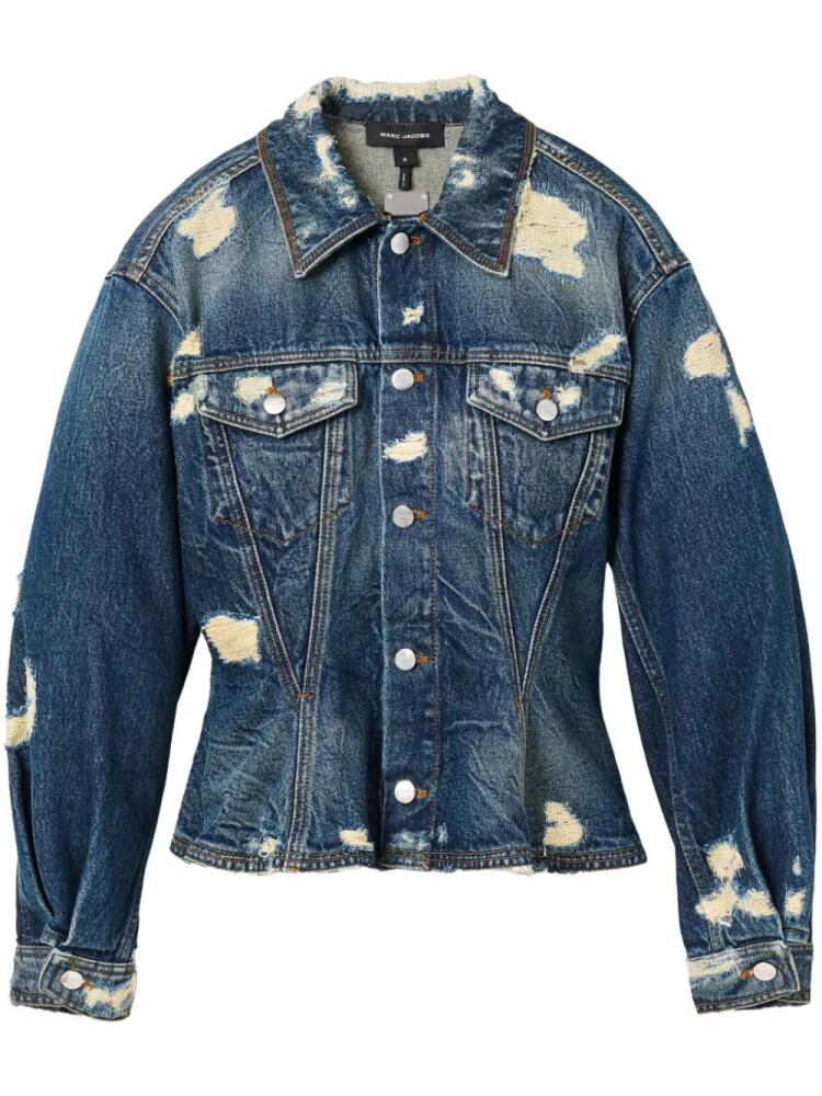 Marc Jacobs distressed denim jacket - Blue Cover