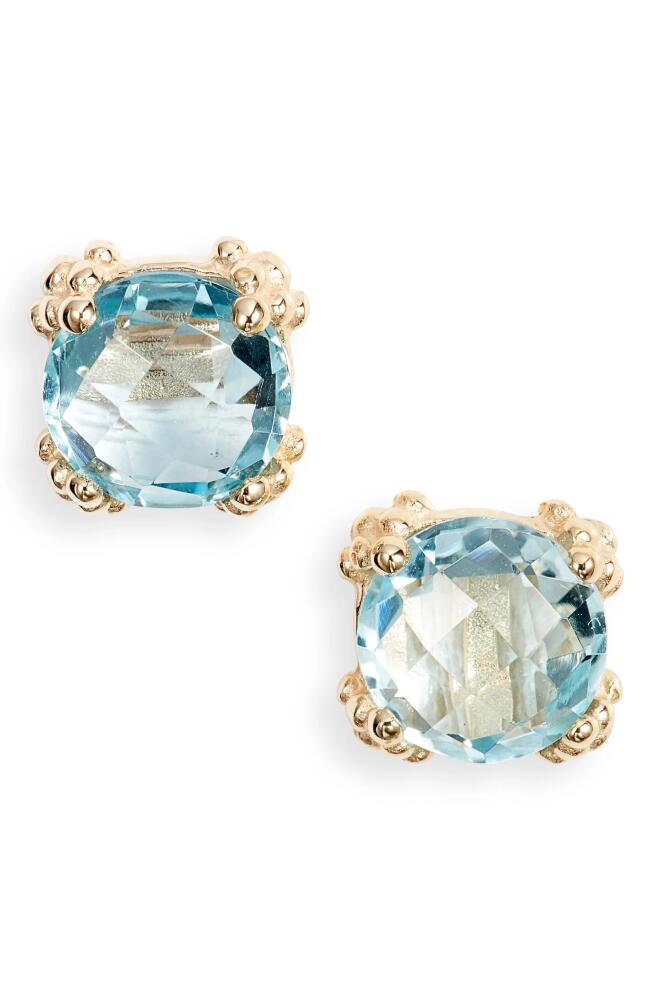 Anzie Dew Drop Cluster Stud Earrings in Gold Cover