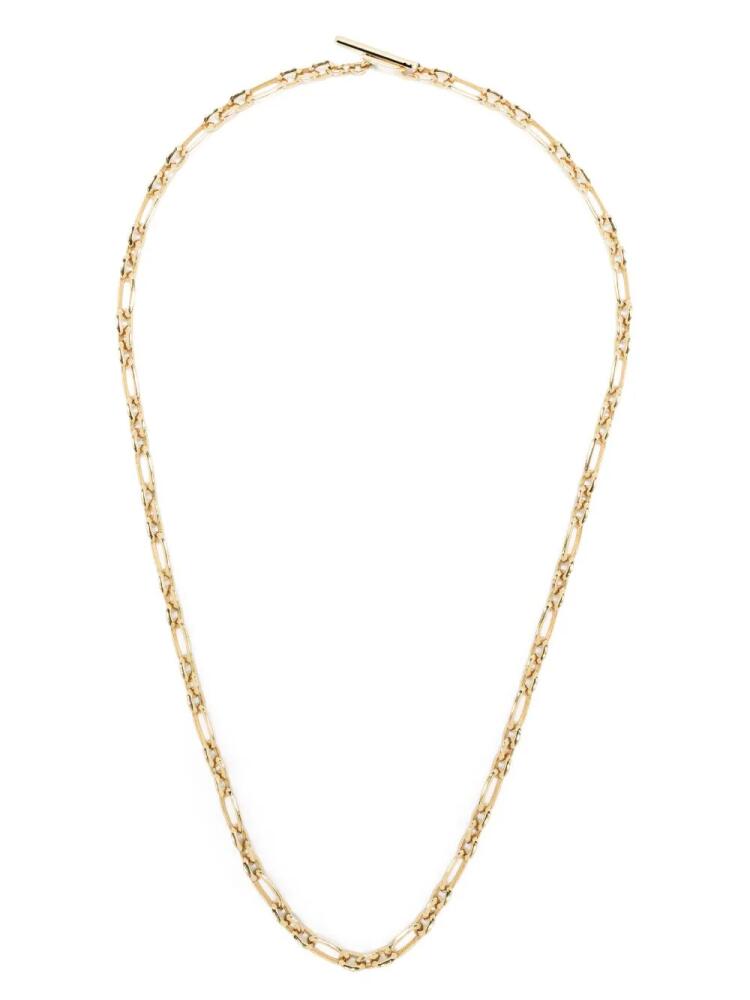 Lizzie Mandler Fine Jewelry 18kt yellow gold figaro-link chain necklace Cover