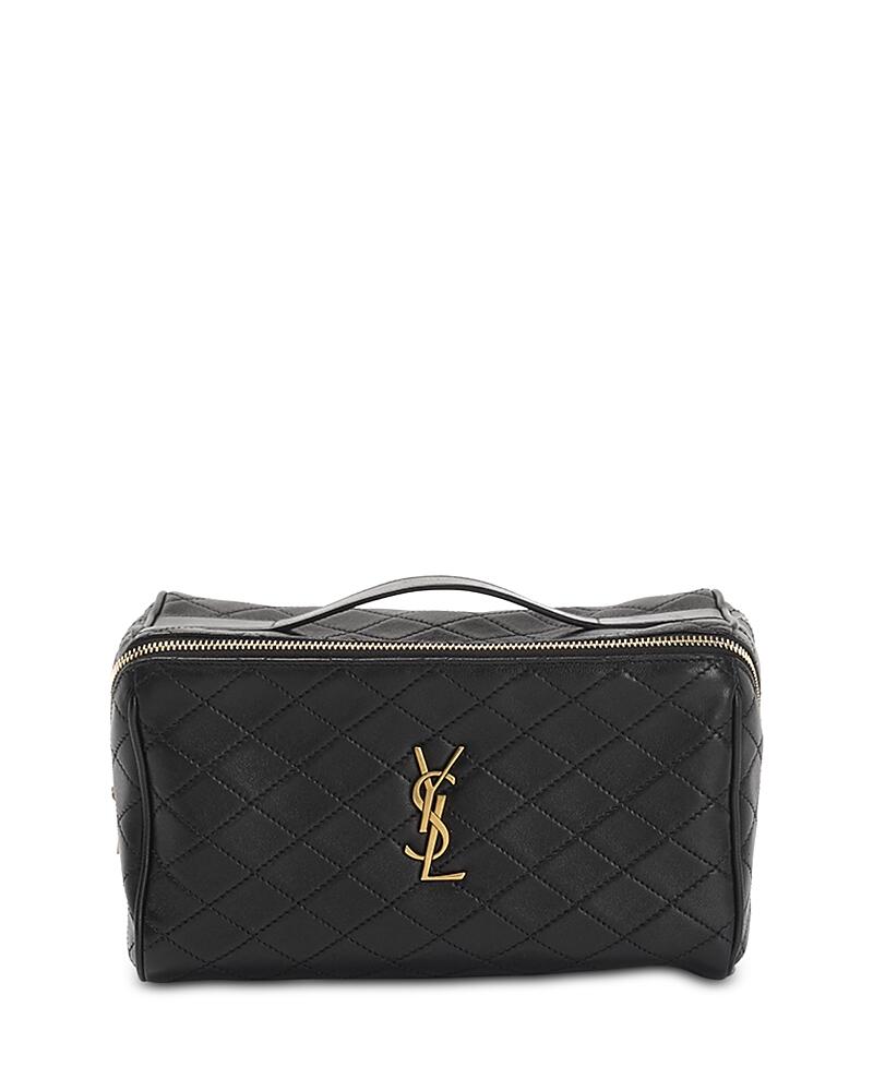 Saint Laurent Gaby Leather Vanity Case Cover