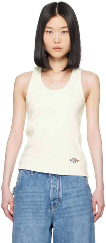 Bottega Veneta Off-white Compact Rib Tank Top Cover