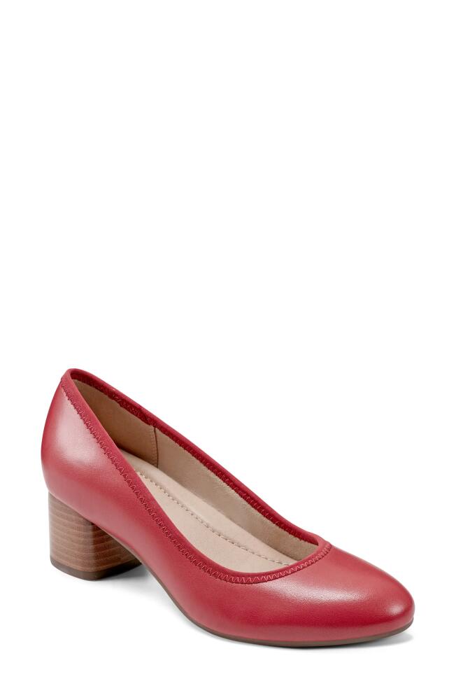 Earth® Rellia Block Heel Pump in Red Cover