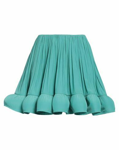 Lanvin Woman Mini skirt Green Polyester Cover