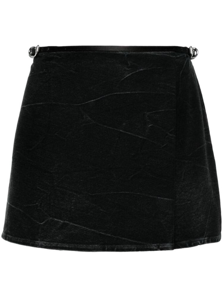 Givenchy Voyou denim mini skirt - Black Cover