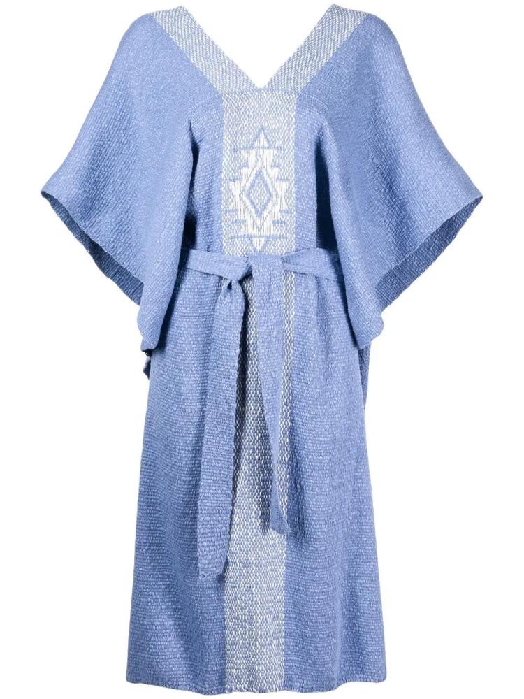 VOZ Estrella Kaftan cardigan - Blue Cover