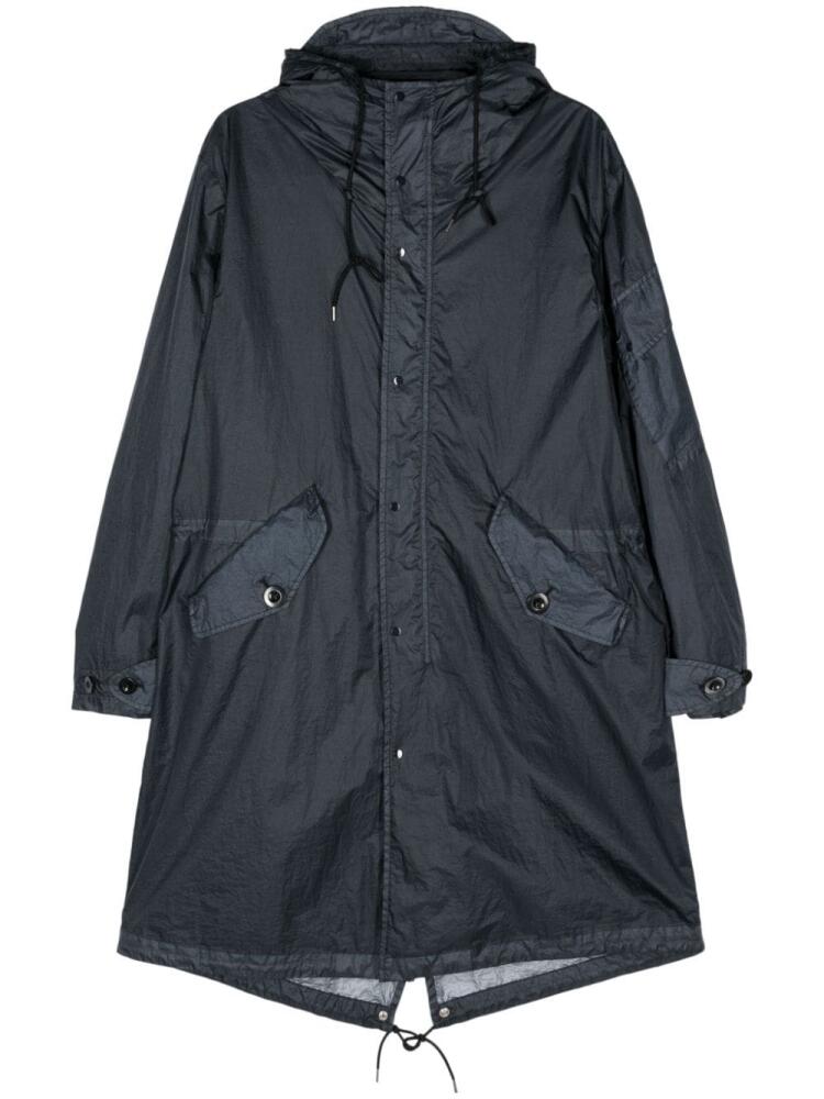 Ten C Fetlar hooded parka - Blue Cover