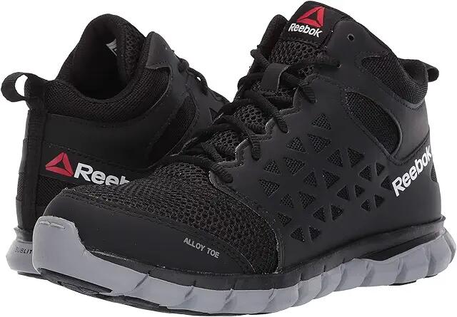 Reebok Work Sublite Cushion Work Alloy Toe SD Mid (Black) Women's Work Boots Cover