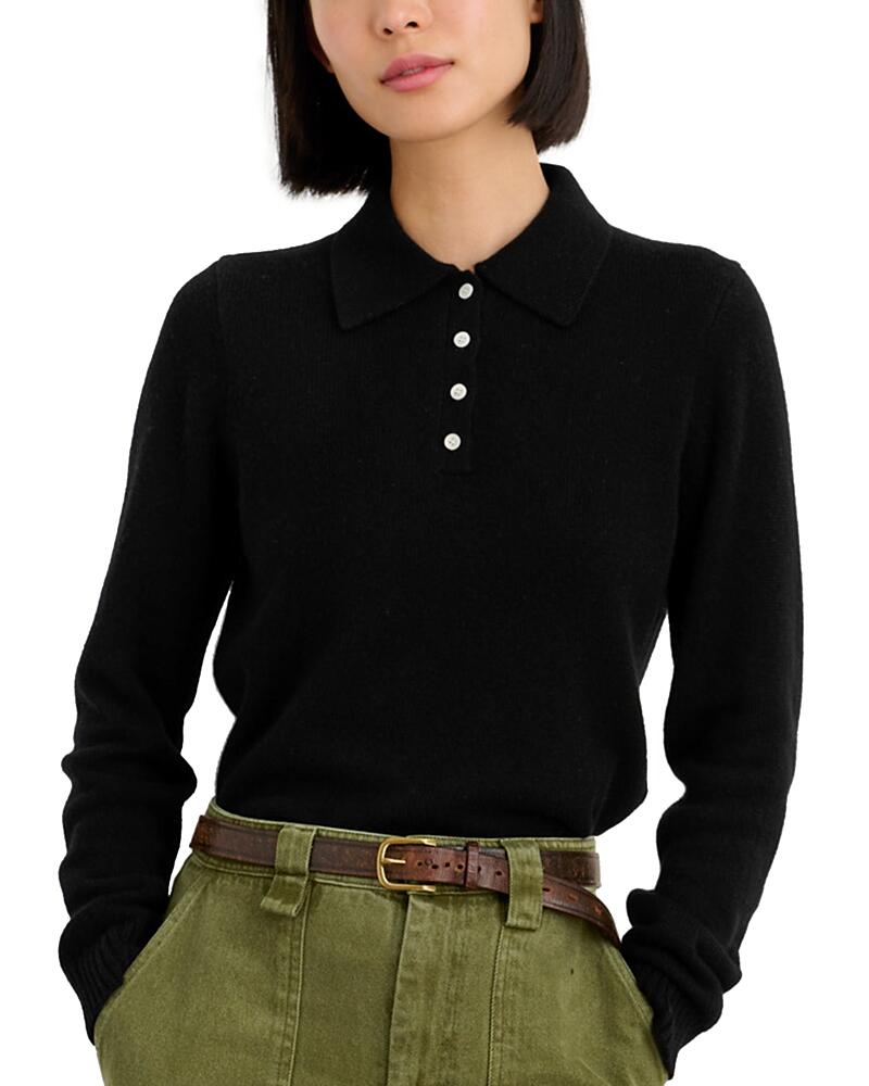 Alex Mill Alice Cashmere Polo Sweater Cover