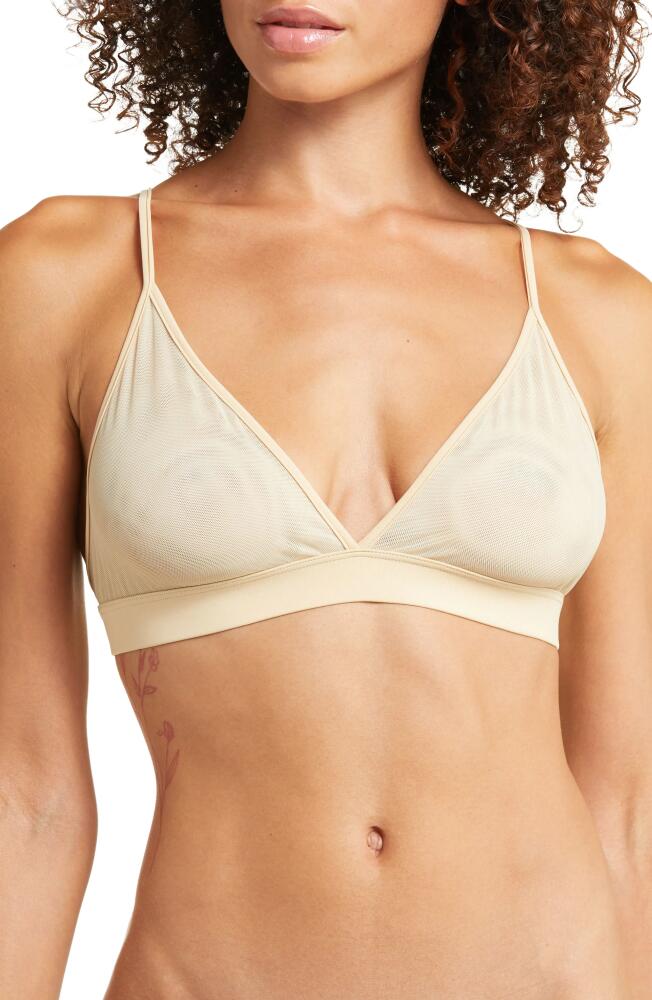 nude barre Mesh Wireless Bra in 7Am Cover