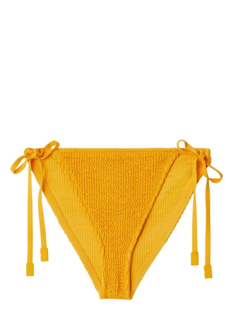 Burberry side-tie bikini briefs - Yellow Cover