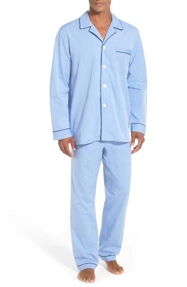 Majestic International Cotton Pajamas in Blue Cover