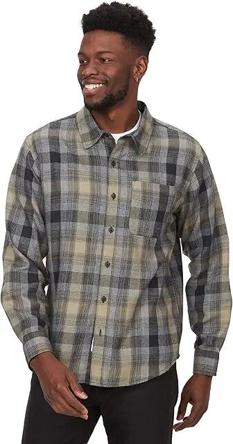 Marmot Fairfax Novelty Lightweight Flannel Long Sleeve (Black) Men's Jacket Cover