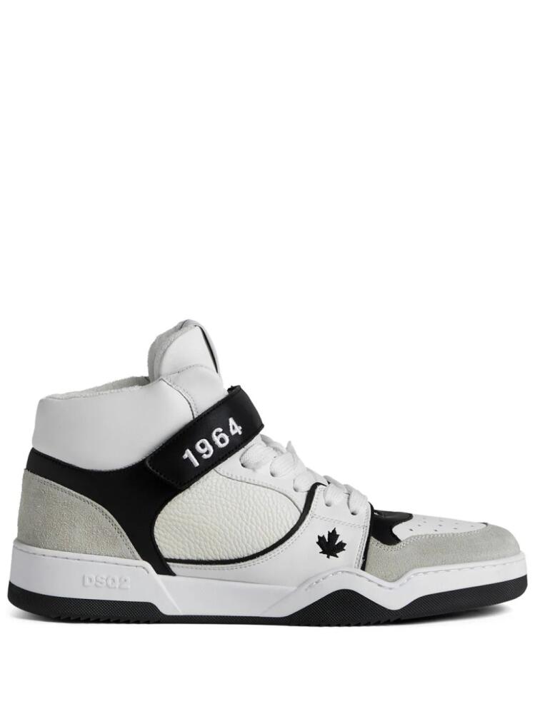 DSQUARED2 Spiker high-top sneakers - White Cover